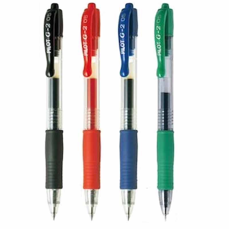 Gel Pen 4 Col Set BL-G2-5-S4